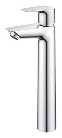 Смеситель для раковины  GROHE BAU EDGE 23761001 (хром, L-10,8 H-24,6), шт, артикул 23761001