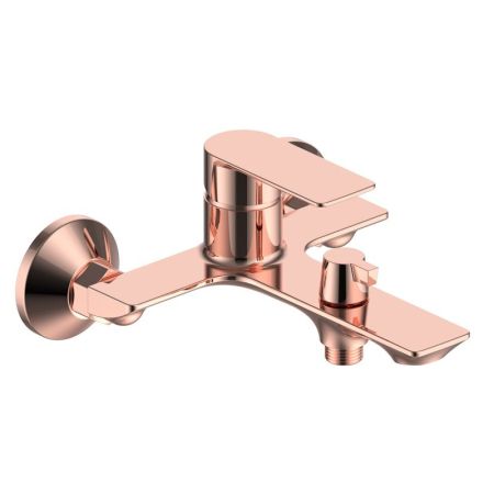 Смеситель для ванны VODA NV54RG, розовое золото