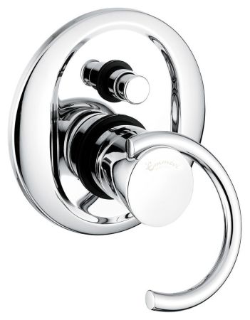 Внутристенный смеситель Twist на 2 выхода, цвет хром, артикул 6619CR