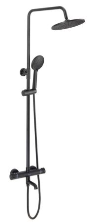 Душевая система с термостатом Savol S-GR68C5-H, черный, артикул S-GR68C5-H