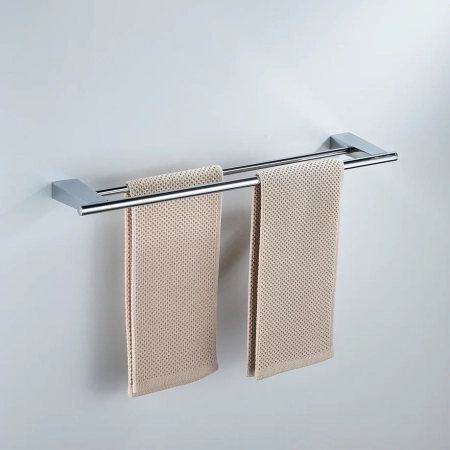 Полотенцедержатель двойной Shevanik SG5727, хром, артикул SG5727