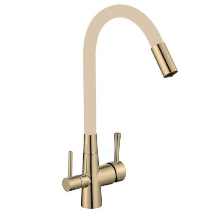 Смеситель для кухни с подключением к фильтру Savol S-L1806C-12, бронза