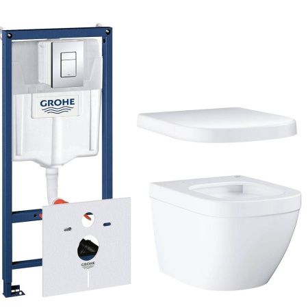 Готовый набор для туалета GROHE Euro Ceramic (NW0018)