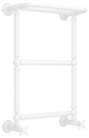 Полотенцесушитель водяной "Ренессанс 1386" 660х400 (Матовый белый), артикул 30-0281-6640