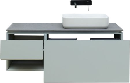 Тумба под раковину Allen Brau Infinity 120 1.21008.PWM R папирус матовый, артикул 1.21008.PWM