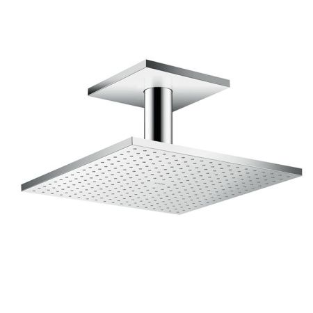 AX ShowerSolution Верхний душ, 300x300мм, 1jet, с  держателем 100мм, потолочный монтаж, цвет: хром