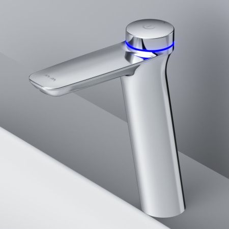 F50A92400 Inspire V2.0, TouchReel электронный высокий см-ль, излив 160 мм, хром F50A92400 Inspire V2.0, TouchReel электронный высокий см-ль, излив 160 мм, хром