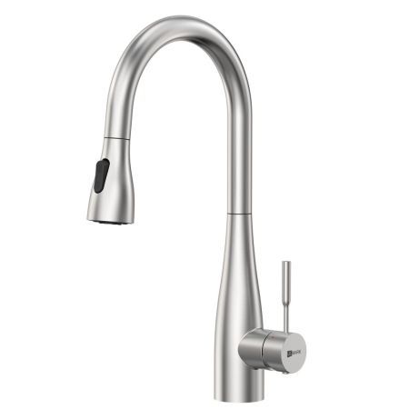 Смеситель Lemark Expert для кухни с выдвижным поворотным изливом (LM5084S), артикул LM5084S