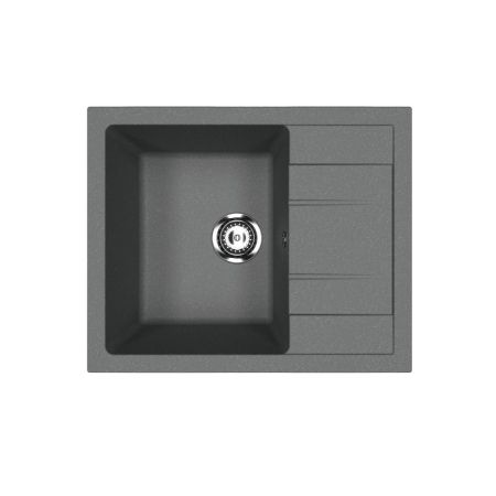 Кухонная мойка Ulgran U-607-343, антрацит, артикул U-607-343