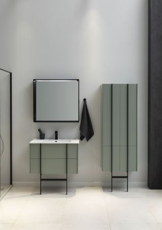 Тумба под раковину Allen Brau Reality 90 1.32006.CGM олива матовый, артикул 1.32006.CGM