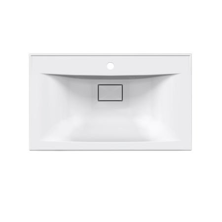 Раковина VCB-3M750W из искусственного камня, цвет белый, артикул VCB-3M750W