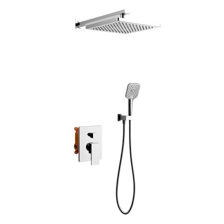 Душевой комплект Next VSFW-1N1CH, встраиваемый, 2 режима, ограничитель давления Hi Box, хром, артикул VSFW-1N1CH