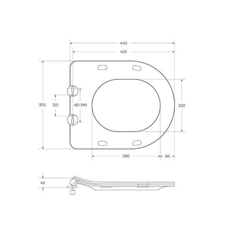Унитаз подвесной безободковый BELBAGNO AMANDA, артикул BB902SC