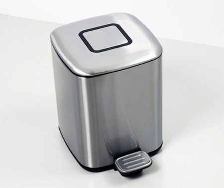 Ведро для мусора WasserKRAFT K-649 Хром