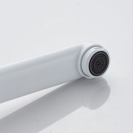 Смеситель для ванны Shevanik S4322C, белый