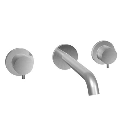 Bongio Time 2020 Встраиваемый смеситель для умывальника, излив 232мм из нержавеющей стали с внутренней частью, артикул 73540AS00