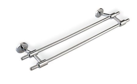 Stil Haus Pegaso, полотенцедержатель двойной, длина 45 см, цвет хром, артикул P45.2(08)