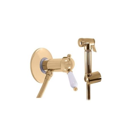 Гигиенический душ со смесителем Rav Slezak LABE L547/1Z, золото, артикул L547/1Z