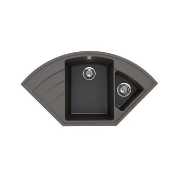 Кухонная мойка Ulgran Quartz Marta 1000-09, асфальт