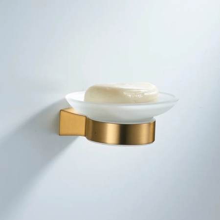 Мыльница Shevanik SG5703G, золотой сатин