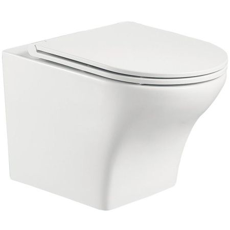 Унитаз BelBagno Kraft BB064CHR подвесной без сиденья