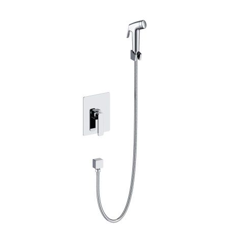 Смеситель встроенный с гигиеническим душем Timo Torne 4359/00SM хром, артикул 4359/00SM