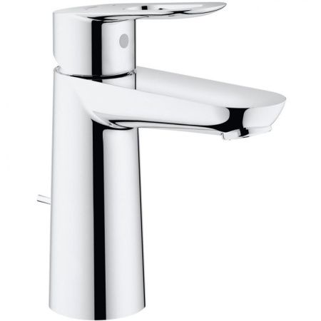 Смеситель для раковины GROHE BauLoop с донным клапаном, M-Size, хром (23762000) Смеситель для раковины GROHE BauLoop с донным клапаном, M-Size, хром (23762000)