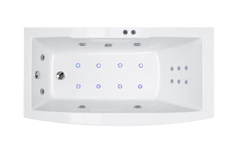 Гидромассажная ванна Royal Bath FATO DE LUXE 170х85х60, артикул RB326100DL