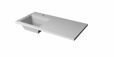 Раковина над стиральной машиной Мадлен 100, левая, артикул SP-00000465