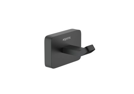 Крючок AQUATEK, матовый черный AQ4301MB ЛИБРА Крючок AQUATEK, матовый черный AQ4301MB ЛИБРА