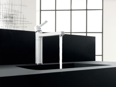 Смеситель для кухни Kludi Zenta 389739175 Белый Хром, артикул 389739175