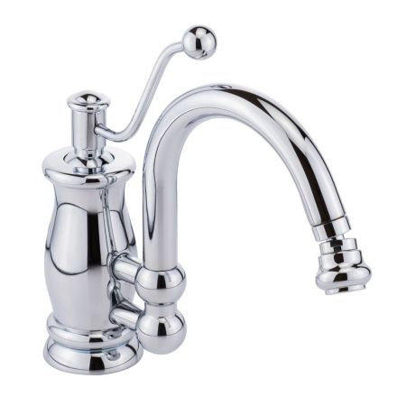 VIVALDI Смеситель для биде моноком., донный клапан "click-clack" с переливом, хром, артикул 19539