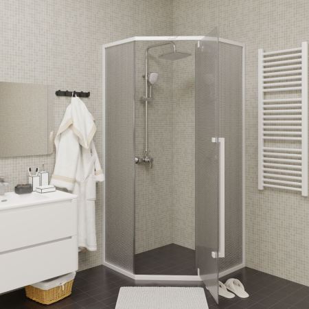 Ограждение C3AWD душевое Cerutti SPA без поддона (90x90x195), артикул C3AWD