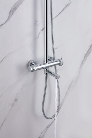 Душевая стойка Allen Brau Priority 5.31A10-00 хром, артикул 5.31A10-00