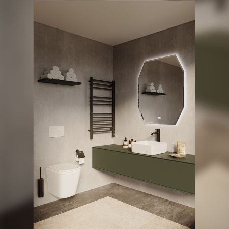 Унитаз подвесной Terminus Ватикан (Торнадо 3.0) 03W49x34W, белый