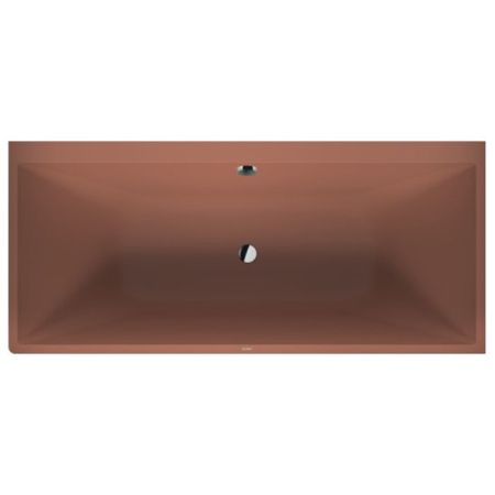 Duravit Vitrium Ванна прямоугольная  правый угол  1800x800мм, с ножками, с2 наклонами для спины, цвет матовая корица, артикул 700428HC