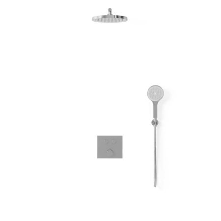Душевой комплект VSFW-4212CH встраиваемый, 2 режима, хром, артикул VSFW-4212CH