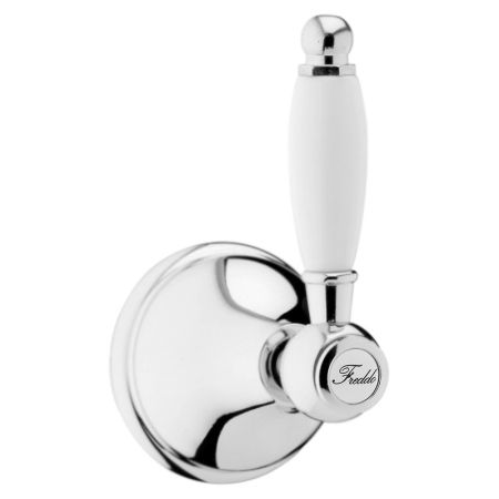 Переключатель потоков Webert Dorian AC0395 для душа Хром Белый, артикул AC0395015