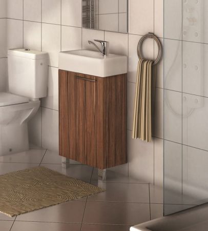 Тумба под раковину Акватон Эклипс 46 Н 1A172601EK560 Эбони темный, артикул 1A172601EK560