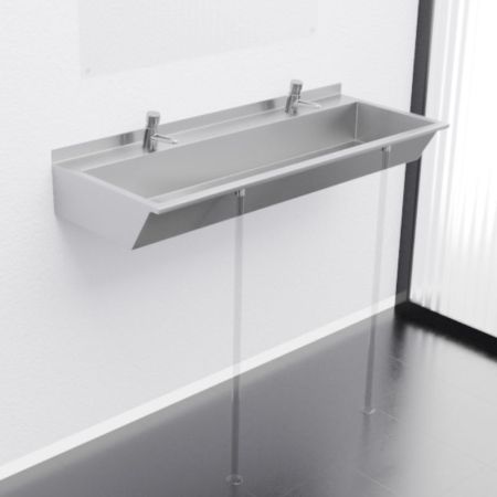 Раковина коллективная Тругор 1,0 м правая, сатин, артикул Раковина кол-ная L=1,0пра1,2