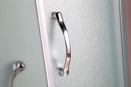 Душевая кабина Erlit Comfort ER3508P 80x80 задняя стенка Белая стекло матовое, артикул ER3508P-C3