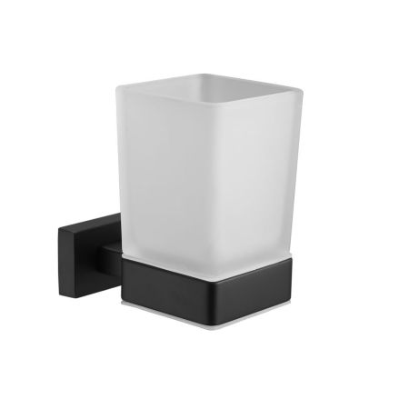 Стакан для ванной комнаты Shevanik SG5612H, черный, артикул SG5612H