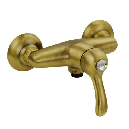 LEM SWAROVSKI Смеситель для душа моноком. внешний, выход М1/2", бронза, артикул 18876