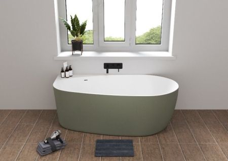 Акриловая ванна Allen Brau Priority 2 170x80 2.31002.20/CGM, артикул 2.31002.20/CGM