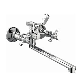 Смеситель для ванны Haiba HB2124, хром