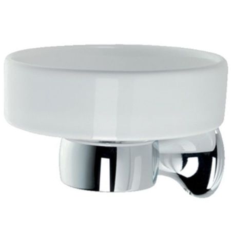 Мыльница Webert Opera OA500101015 Хром Белая, артикул OA500101015