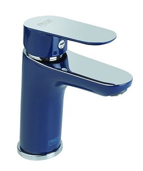 Смеситель для раковины Fiore KEVON CHIC 81TX8123, хром/синий