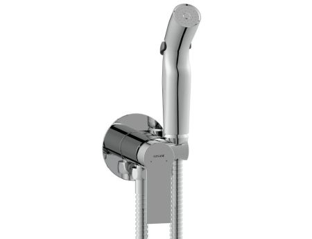 Смеситель Cersanit  с гигиеническим душем BRASKO встраиваемый однорычажный (64102), артикул 64102