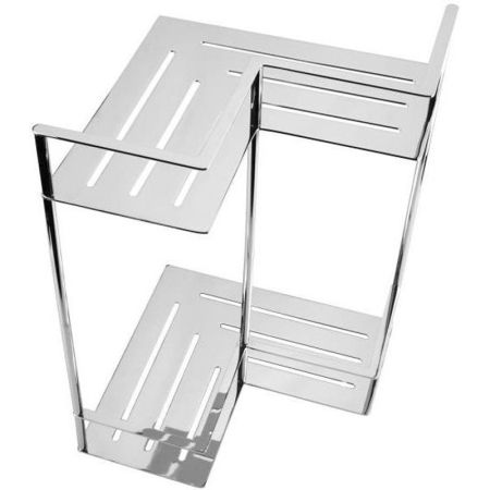 Полочка CYTRO двойная угловая 240*35*240, артикул 146208222