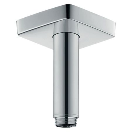 Держатель верхнего душа, Hansgrohe, тип установки-потолочный, вынос, мм-100, цвет-хром, артикул 27467000